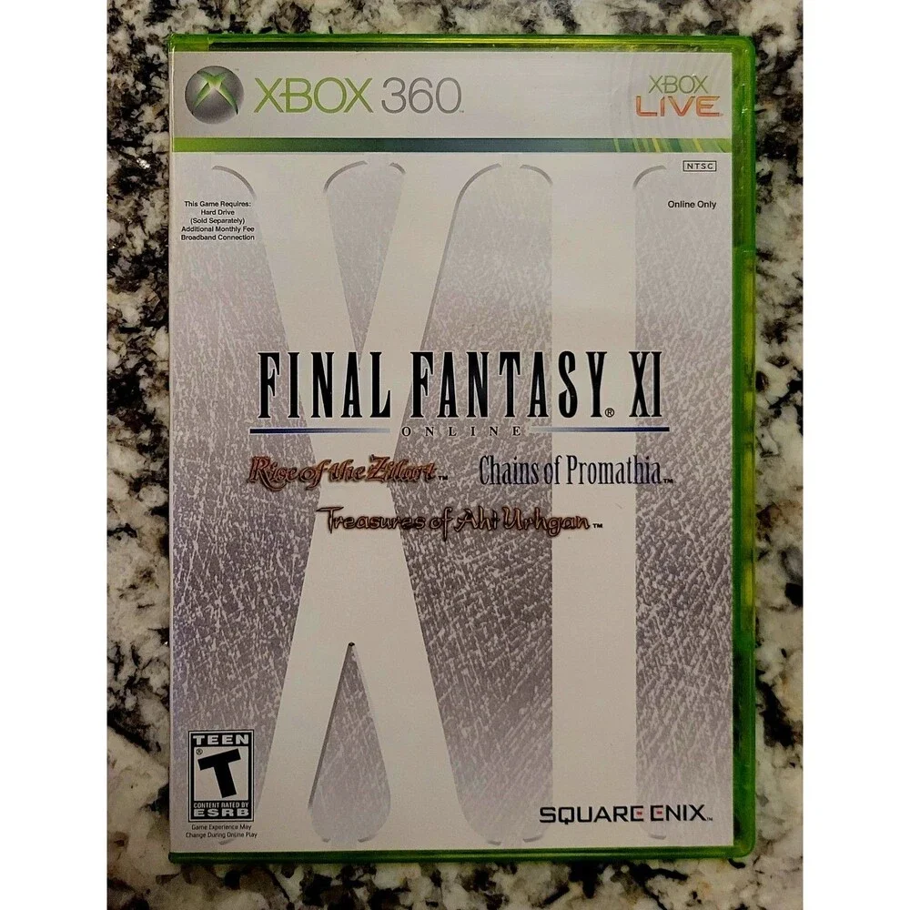 XBOX 360: Final Fantasy XI, CIB,TESTED, MANUAL, GD COND,FAST SHIPPING, GET QUICK
